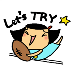 Kawaii ui-chan 2 sticker #14634568