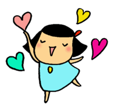 Kawaii ui-chan 2 sticker #14634572