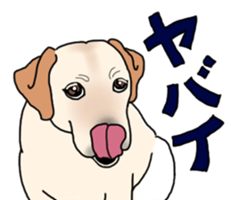 JULIA the Labrador Retriever sticker #14634852