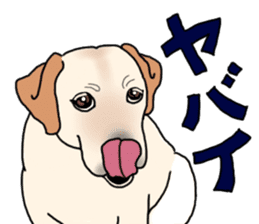 JULIA the Labrador Retriever sticker #14634852