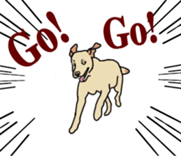 JULIA the Labrador Retriever sticker #14634857