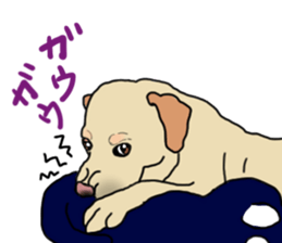 JULIA the Labrador Retriever sticker #14634859