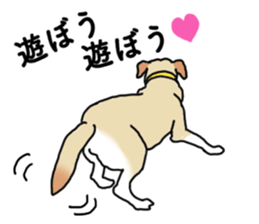 JULIA the Labrador Retriever sticker #14634860