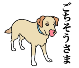 JULIA the Labrador Retriever sticker #14634861