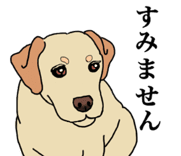 JULIA the Labrador Retriever sticker #14634877