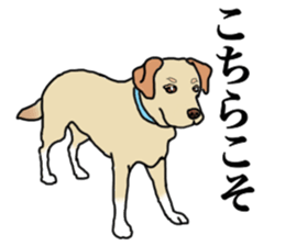 JULIA the Labrador Retriever sticker #14634881
