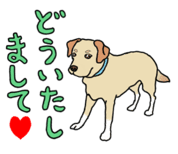 JULIA the Labrador Retriever sticker #14634883