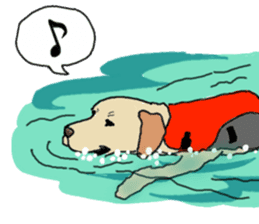 JULIA the Labrador Retriever sticker #14634884