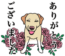 JULIA the Labrador Retriever sticker #14634885