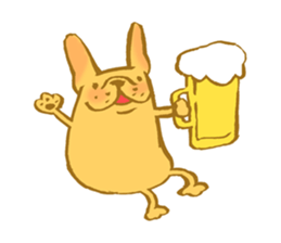 Mikey The French Bulldog sticker #14634897