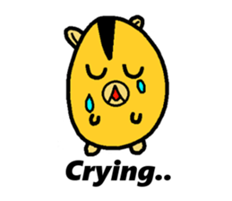 Maron (Hamster) 's daily life (English) sticker #14635003