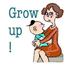 Funny Mama sticker #14635140