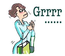 Funny Mama sticker #14635142