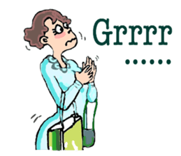 Funny Mama sticker #14635142