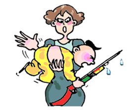 Funny Mama sticker #14635148