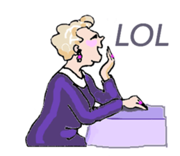 Funny Mama sticker #14635150