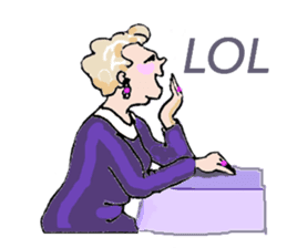 Funny Mama sticker #14635150