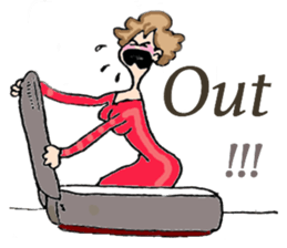 Funny Mama sticker #14635152