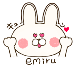 sticker for emil and emily sticker #14635175