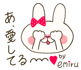 sticker for emil and emily sticker #14635200