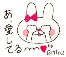 sticker for emil and emily sticker #14635200