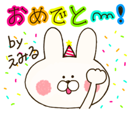 sticker for emil and emily sticker #14635203