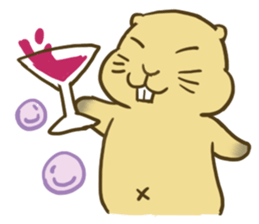 Groundhog:fat-Po part two sticker #14635392