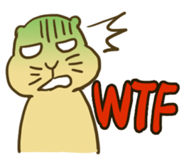 Groundhog:fat-Po part two sticker #14635396