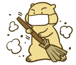 Groundhog:fat-Po part two sticker #14635401