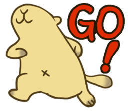 Groundhog:fat-Po part two sticker #14635409