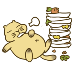 Groundhog:fat-Po part two sticker #14635411