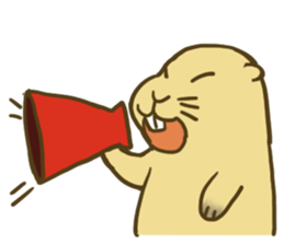 Groundhog:fat-Po part two sticker #14635419