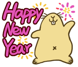 Groundhog:fat-Po part two sticker #14635425