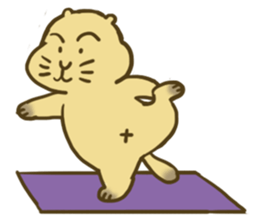 Groundhog:fat-Po part two sticker #14635427