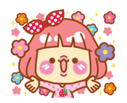 Lin Lin and Machi rabbit are moving up 2 sticker #14635560