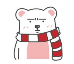 Bear and Scart sticker #14635670