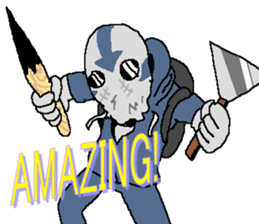 The Outstanding Amazing-Man sticker #14635782