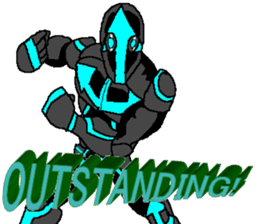 The Outstanding Amazing-Man sticker #14635783