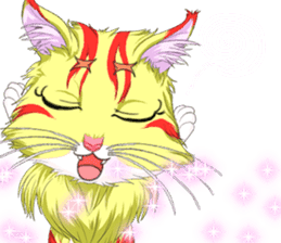 Lovely Cat Valentine English sticker #14636157