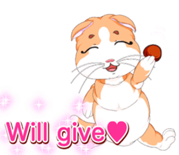 Lovely Cat Valentine English sticker #14636163