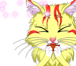 Lovely Cat Valentine English sticker #14636169