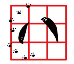 Cat Calligrapher 2 - write mahjong sticker #14636645