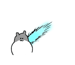 Hamuster's name is Ami sticker #14637085