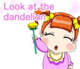 Lovely Roguish Baby English sticker #14637697