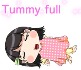 Lovely Roguish Baby English sticker #14637703