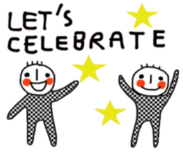 Dotty Dot in December (Happy New Year) sticker #14637938