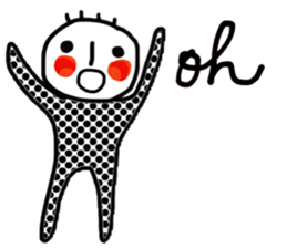 Dotty Dot in December (Happy New Year) sticker #14637961