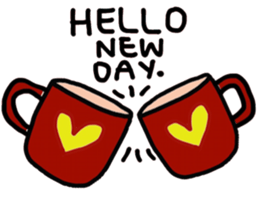 Dotty Dot in December (Happy New Year) sticker #14637964