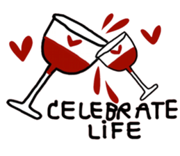 Dotty Dot in December (Happy New Year) sticker #14637968