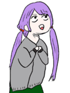 human alpaca sticker #14638452